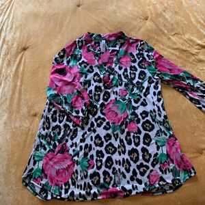 Floral & Leopard print HoneyMe Gabby